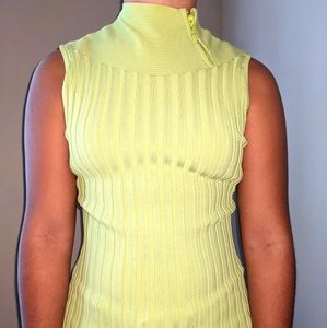 Lemon- Green Turtleneck